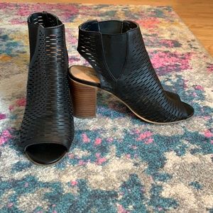 Steve Madden Black Caged Heeled Sandals